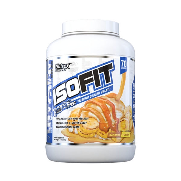 NUTREX ISOFIT - SỮA WHEY PROTEIN ISOLATE 100% ISO FIT (5 LBS)