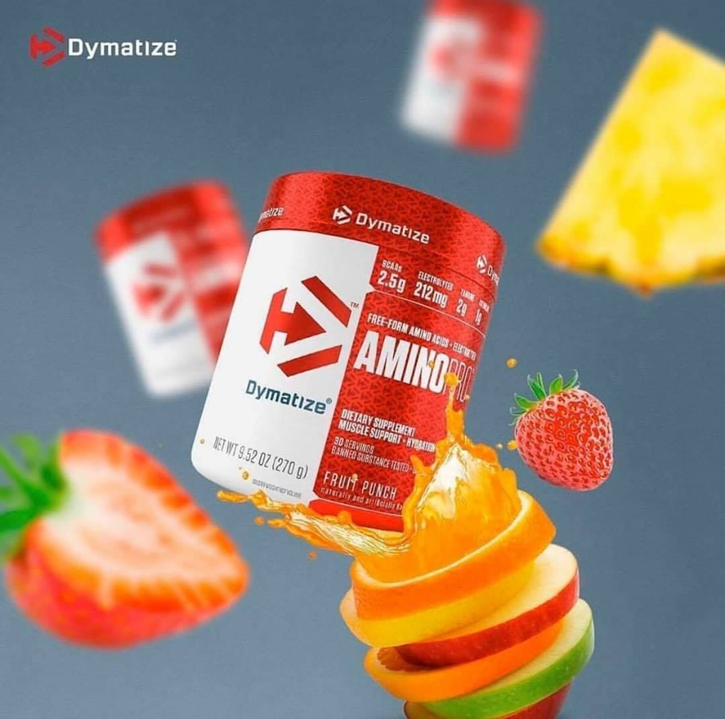 DYMATIZE AMINO PRO ENERGY - PHỤC HỒI, TẬP TRUNG, PHÁT TRIỂN CƠ BẮP (30 LẦN DÙNG)