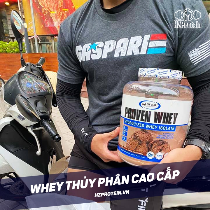 GASPARI PROVEN WHEY 100% HYDROLYZED PROTEIN - SỮA TĂNG CƠ THỦY PHÂN 100% (4 LBS)