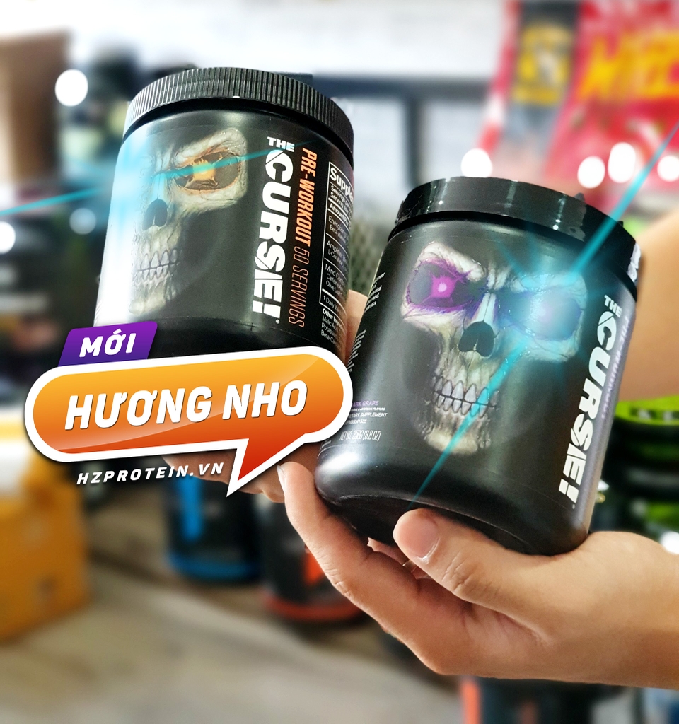 JNX THE CURSE - PREWORKOUT TĂNG SỨC MẠNH (50 LẦN DÙNG)