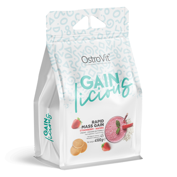 Ostrovit Gain Licious, Sữa Mass Gainer LiciousGain Tăng Cân Nhanh - 4.5 Kg