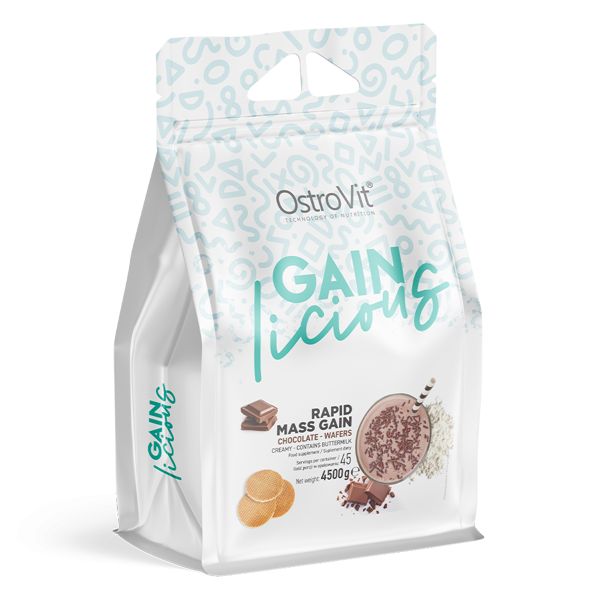 Ostrovit Gain Licious, Sữa Mass Gainer LiciousGain Tăng Cân Nhanh - 4.5 Kg
