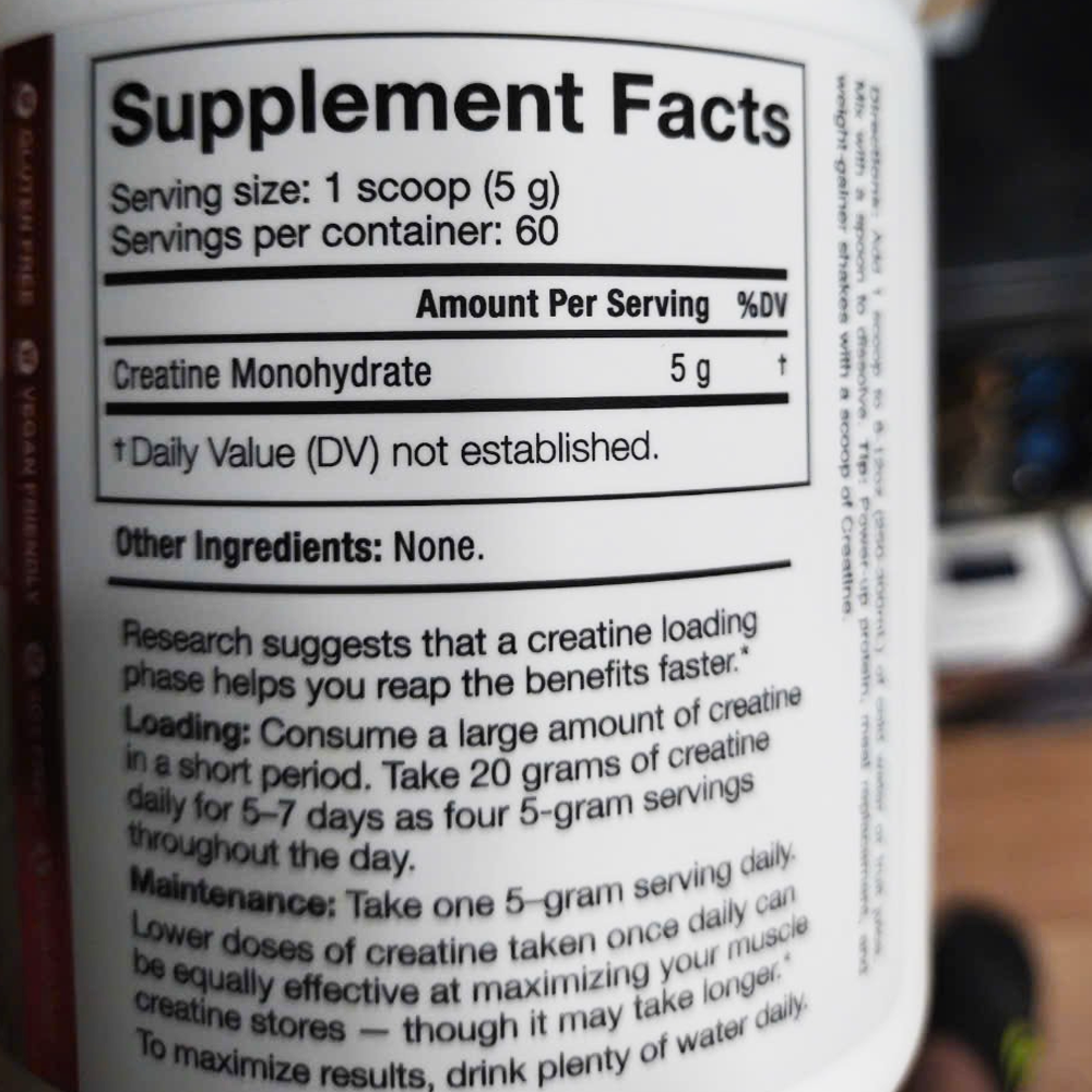 JNX Sports The Curse Micronized Creatine Monohydrate (300/500G)