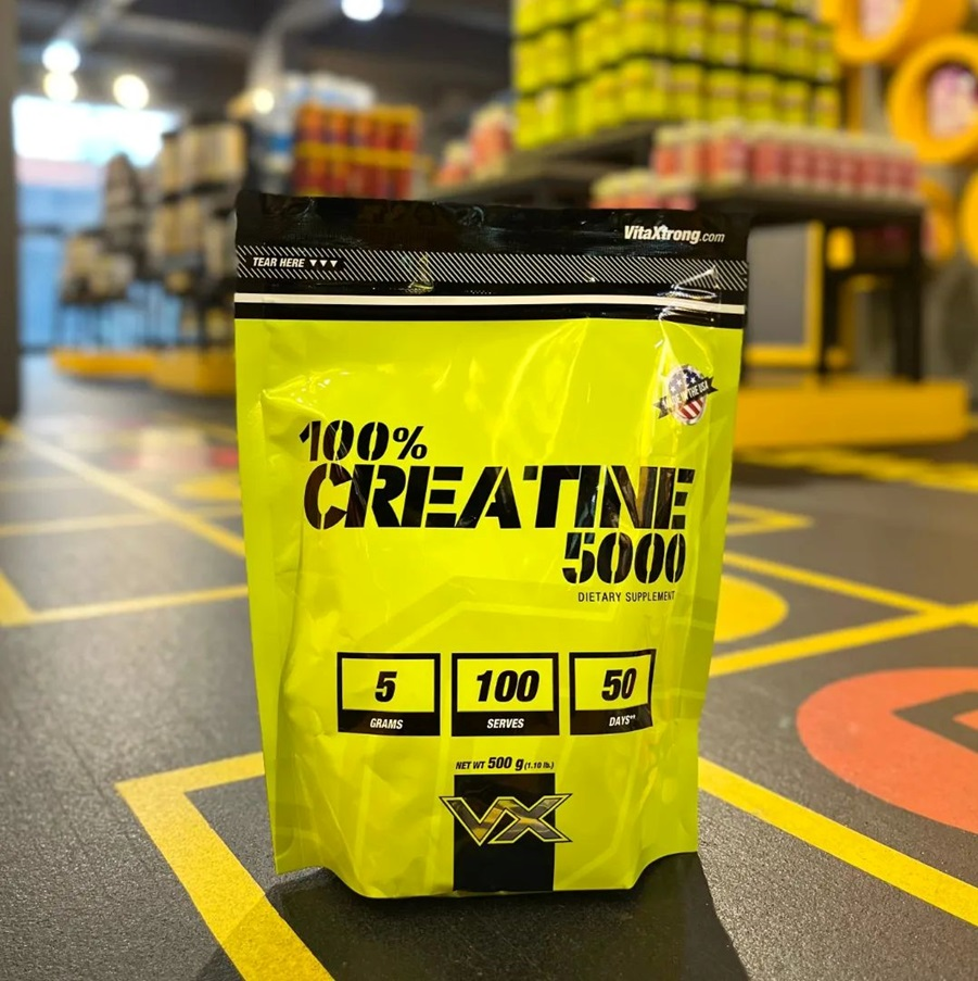 VitaXtrong 100% Pure Creatine 5000 - Nguồn Creatine Monohydrate Tinh Khiết