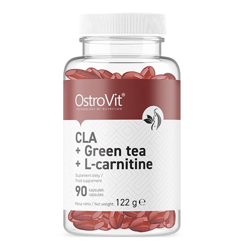 [ Hàng Lỗi ] Ostrovit CLA + Green tea + L-Carnitine (90 viên)