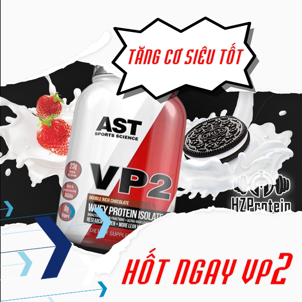 VP2 ISOLATE PROTEIN - WHEY TINH KHIẾT PHÁT TRIỂN CƠ BẮP (2 LBS)