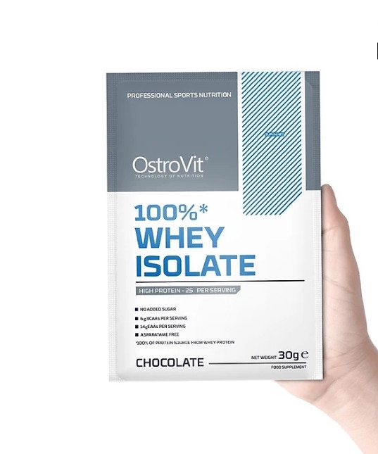 Sample 100% Whey Isolate Ostrovit 30g - Whey Protein Gói 1 Lần Dùng