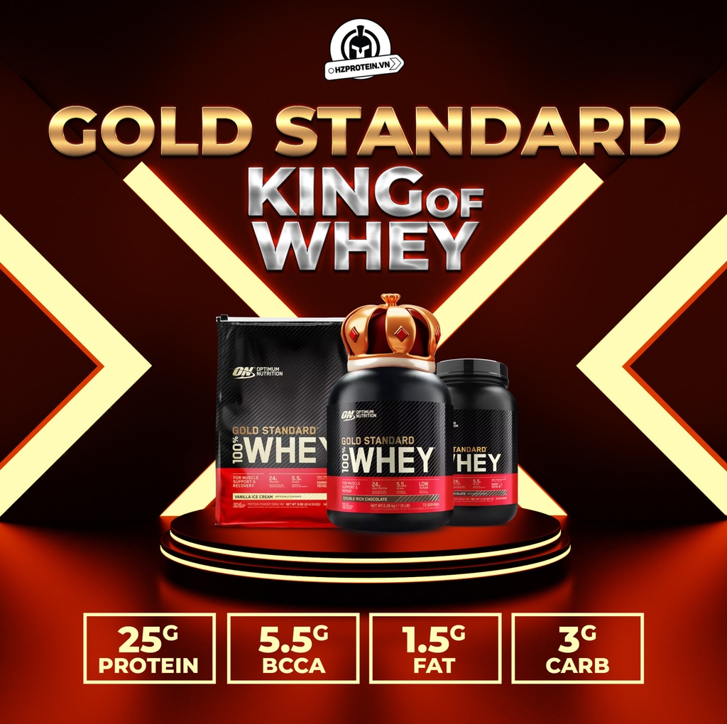 GOLD STANDARD 100% WHEY - 5LBS