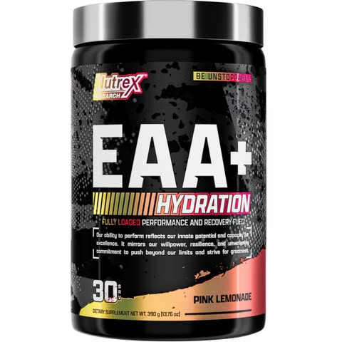 NUTREX EAA+ HYDRATION - PHỤC HỒI, PHÁT TRIỂN CƠ BẮP, BỔ SUNG ĐIỆN GIẢI BÙ NƯỚC (30 LẦN DÙNG)