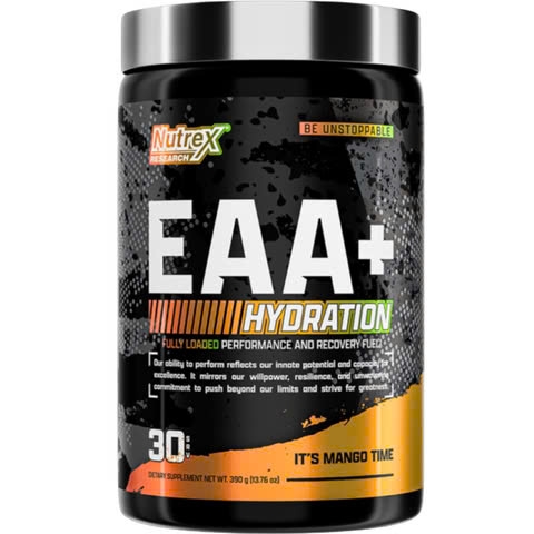 NUTREX EAA+ HYDRATION - PHỤC HỒI, PHÁT TRIỂN CƠ BẮP, BỔ SUNG ĐIỆN GIẢI BÙ NƯỚC (30 LẦN DÙNG)