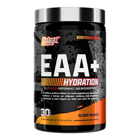 NUTREX EAA+ HYDRATION - PHỤC HỒI, PHÁT TRIỂN CƠ BẮP, BỔ SUNG ĐIỆN GIẢI BÙ NƯỚC (30 LẦN DÙNG)