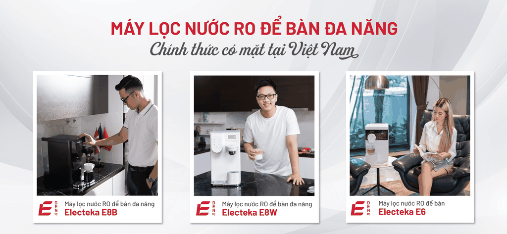 Máy lọc nước RO Electeka để bàn đa năng