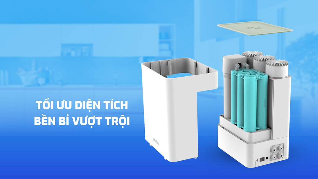 Karofi U98 với thiết kế dạng hộp nhỏ gọn