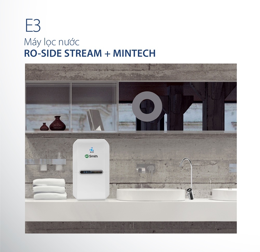 Tính năng nổi bật của máy lọc nước RO A. O. Smith E3