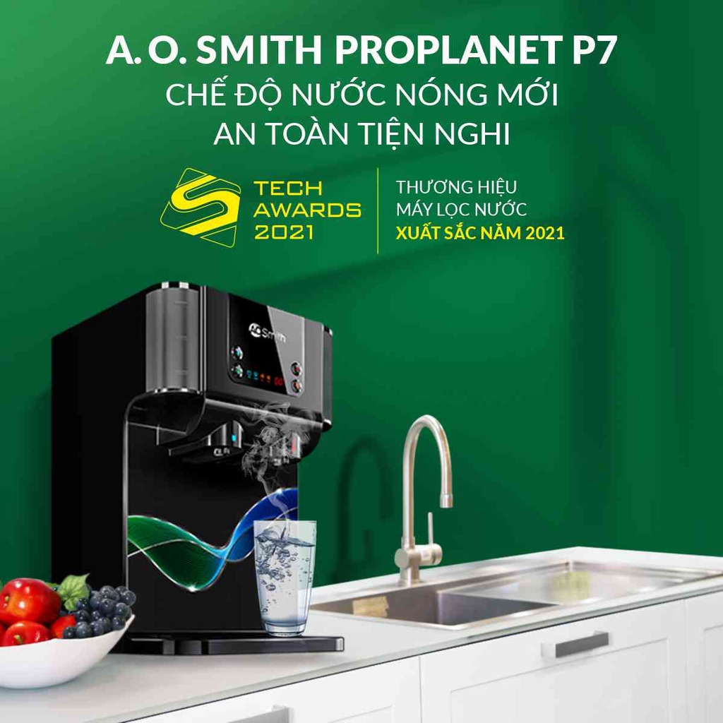 Tính năng nổi bật của máy lọc nước RO A. O. Smith Proplanet P7