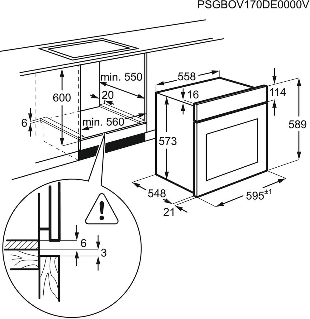 Lò nướng AEG BPK63102ZM