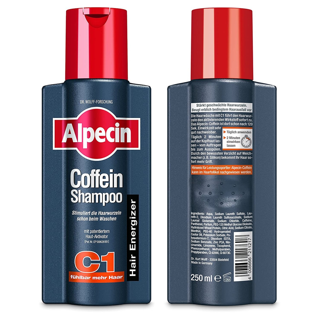 Dầu gội và Tinh chất kích thích mọc tóc Alpecin