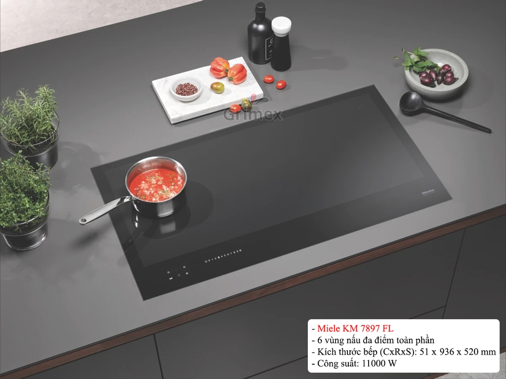 Bếp từ Miele KM 7897 FL