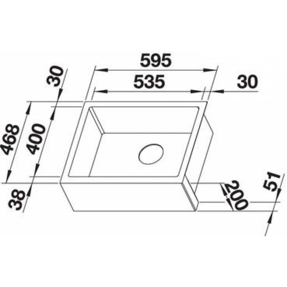 Chậu rửa bát Blanco Cronos XL 6-U