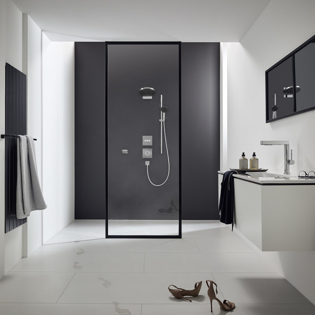 Bộ Sen tay kèm Thanh trượt Hansgrohe Pulsify Select S 105 Relaxation (24160000, 24160670, 24160700)