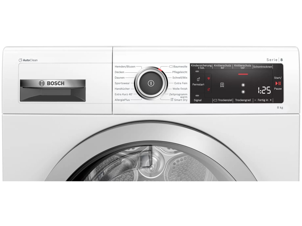 Máy sấy quần áo Bosch WTX87M20 8kg