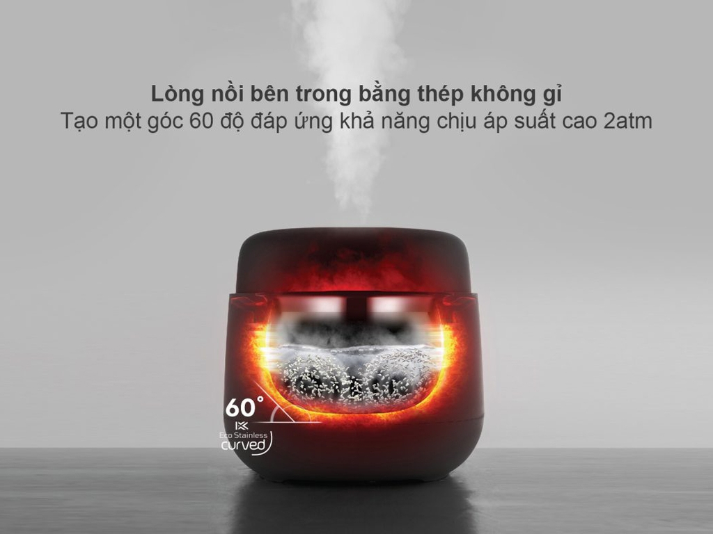 Nồi cơm điện cao tần áp suất kép CRP-NHTR1010 1.8L và CRP-NHTR0610 1.08L