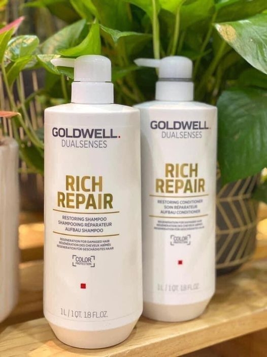 Cặp dầu gội & xả Goldwell Dualsenses Rich Repair