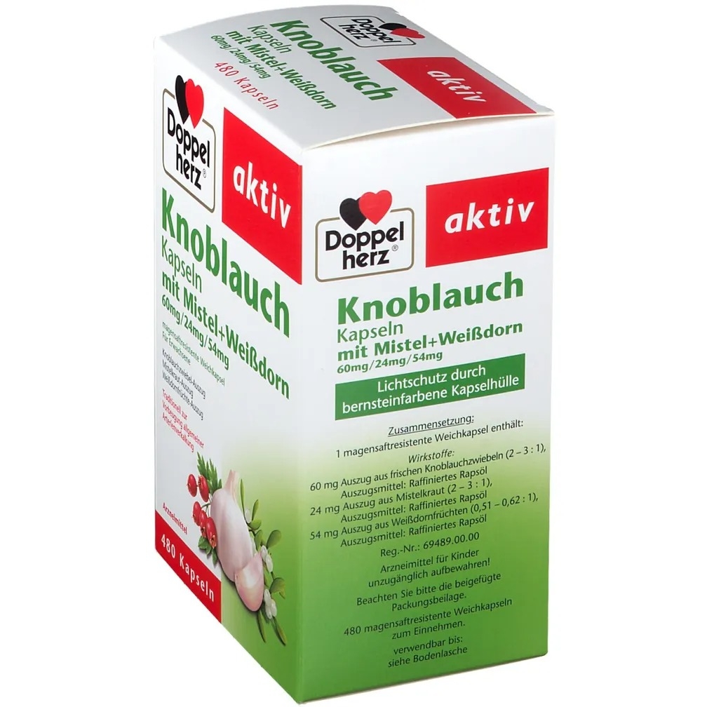 Doppelherz Knoblauch Kapseln 480v