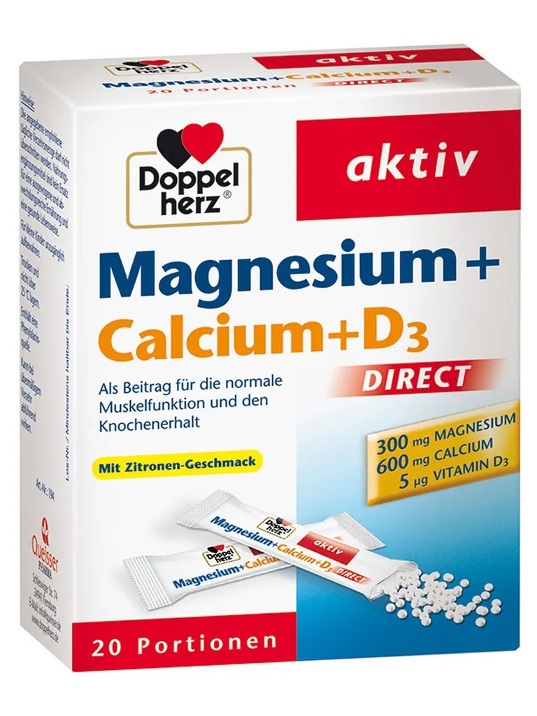 Doppelherz Magie + Calcium + D3 Direct