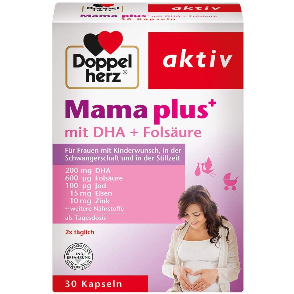 Thuốc bổ bầu Doppelherz Mama Plus