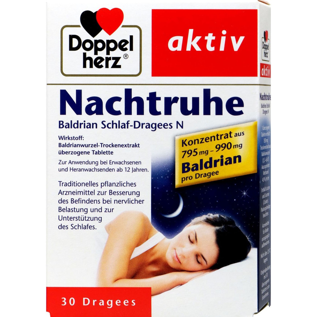 Doppelherz Nachtruhe Baldrian - Điều trị chứng rối loạn giấc ngủ