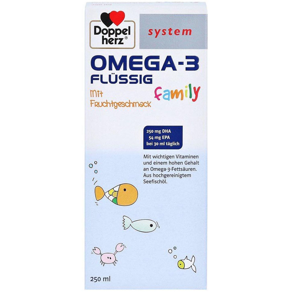 Doppelherz System Omega 3 Flüssig Family 250ml