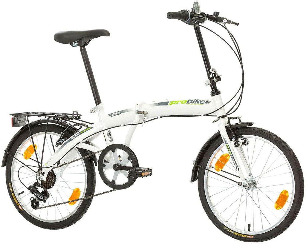 Xe đạp gấp PROBIKE Folding 20 Folding Bike 20 Inch (Black/ Whhite)