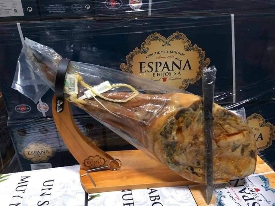 Thịt heo muối Jamon Iberico đùi