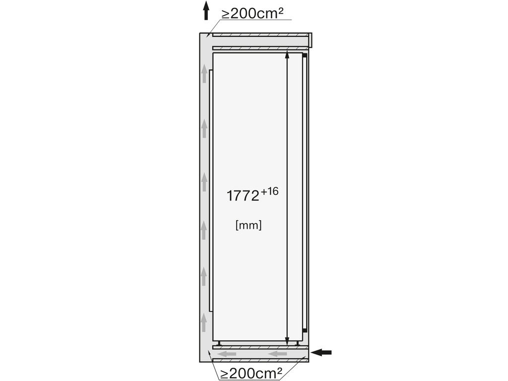 Tủ đông âm tủ Miele FNS 7770 E