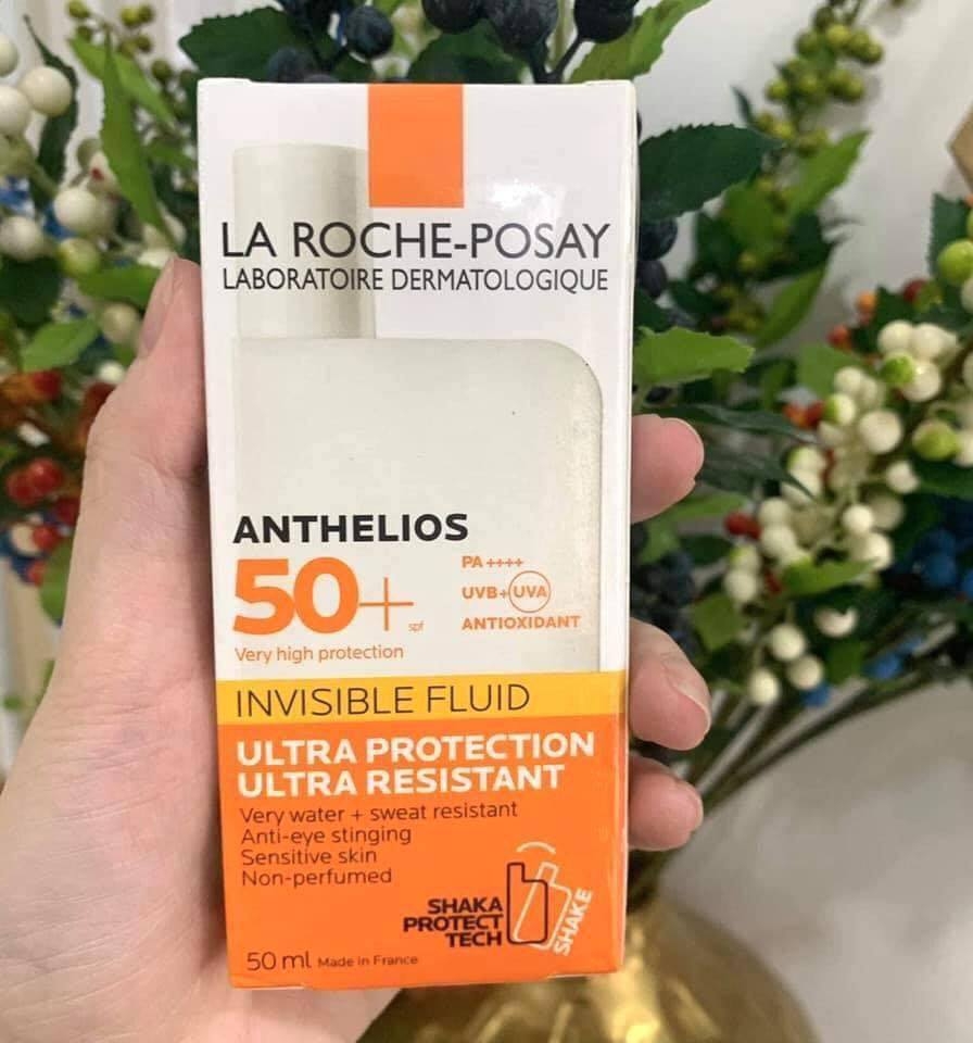 Kem chống nắng La Roche Posay Anthelios SPF 50+ Ultra Invisible Fluide