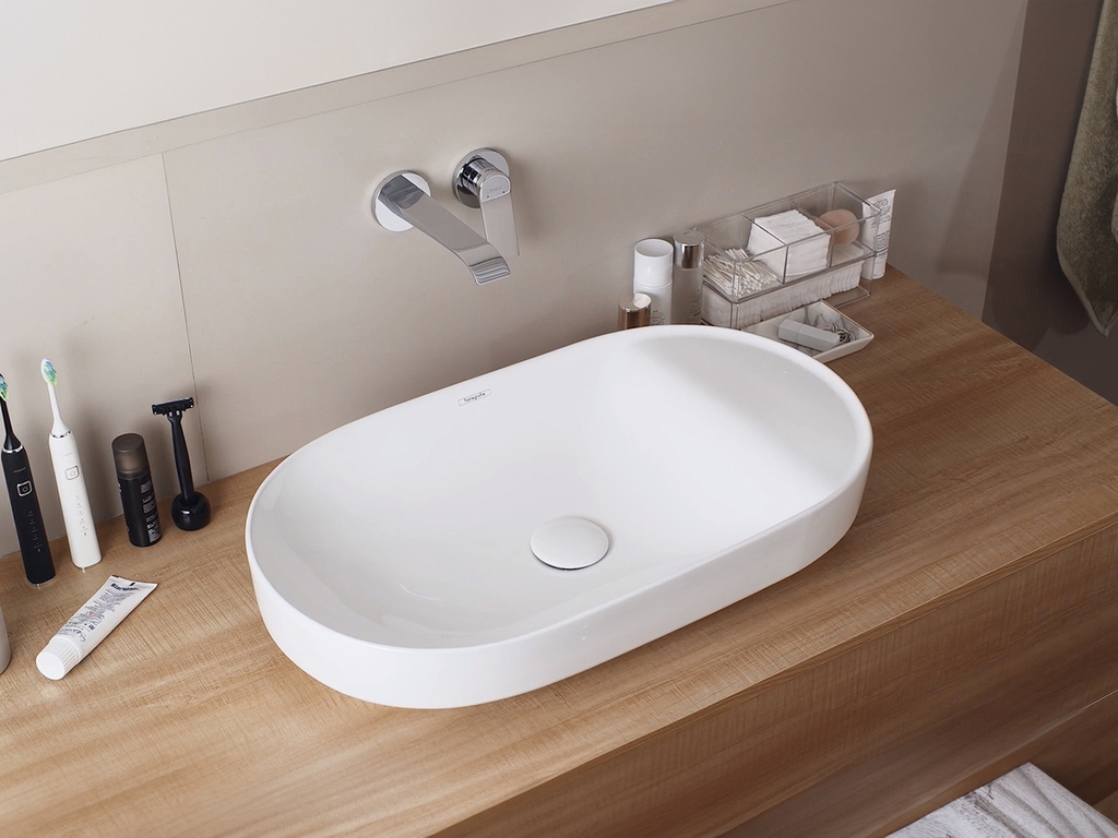 Lavabo đặt bàn Hansgrohe MellowTide U 22423007