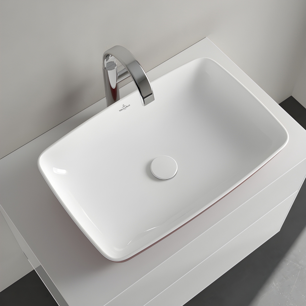 Lavabo Villeroy & Boch Artis 417258BCS9 Chữ nhật - Bordeaux