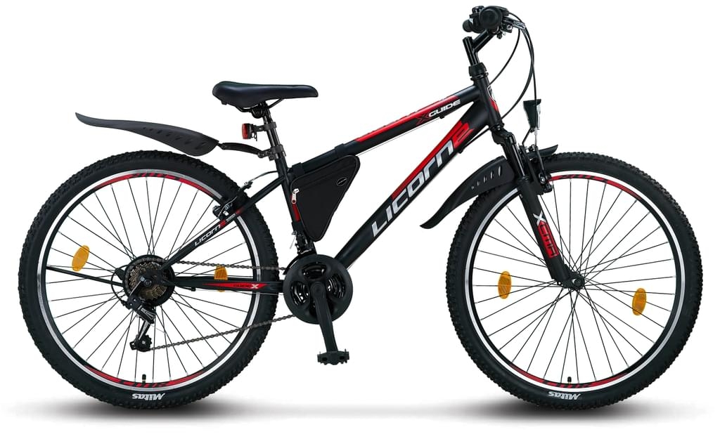 Xe đạp Licorne Effect Premium 26" Yellow  - 21 tốc độ (For Boy, Girl, Women, Men)