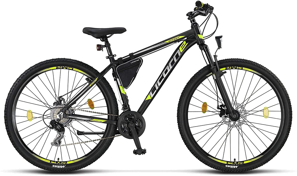 Xe đạp Licorne Effect Premium 26" - 21 tốc độ (Black-green)