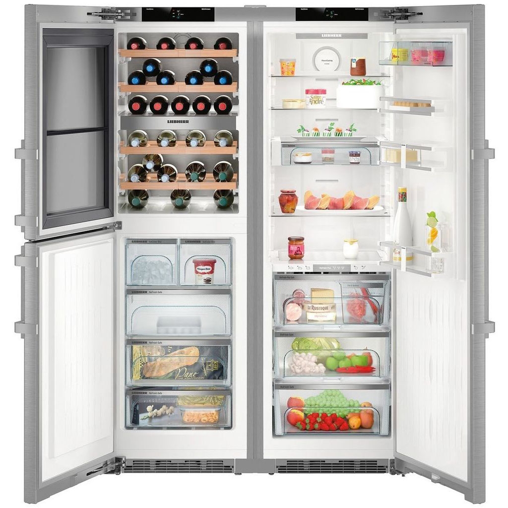 Tủ lạnh kết hợp tủ rượu Liebherr SBSes 8496-21