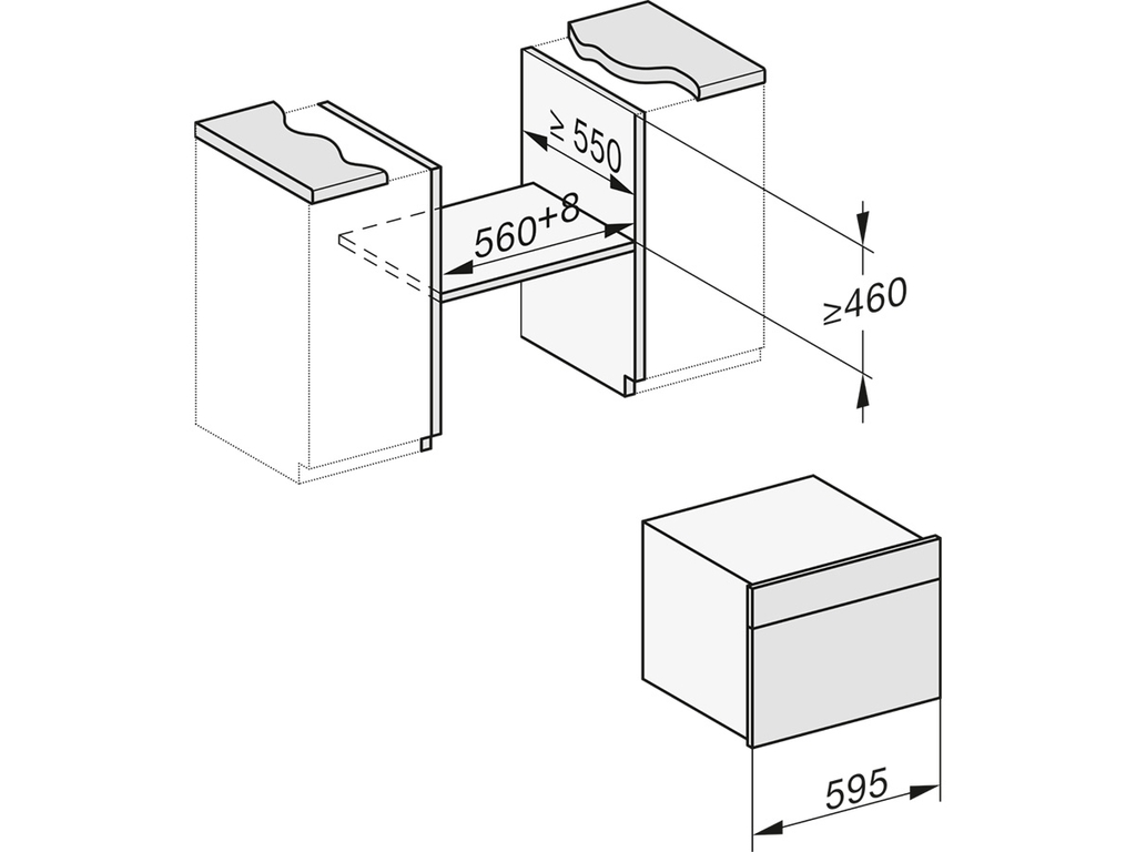 Lò hấp kèm vi sóng Miele DGM 7640