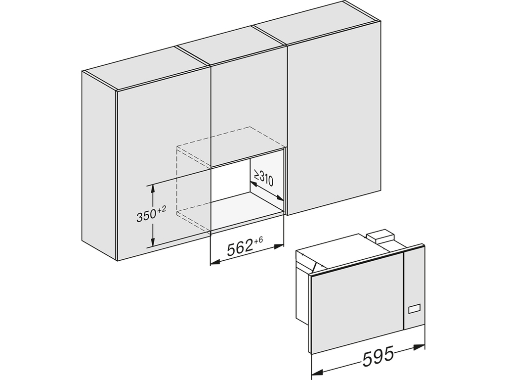 Lò vi sóng kèm nướng Miele M 2234 SC