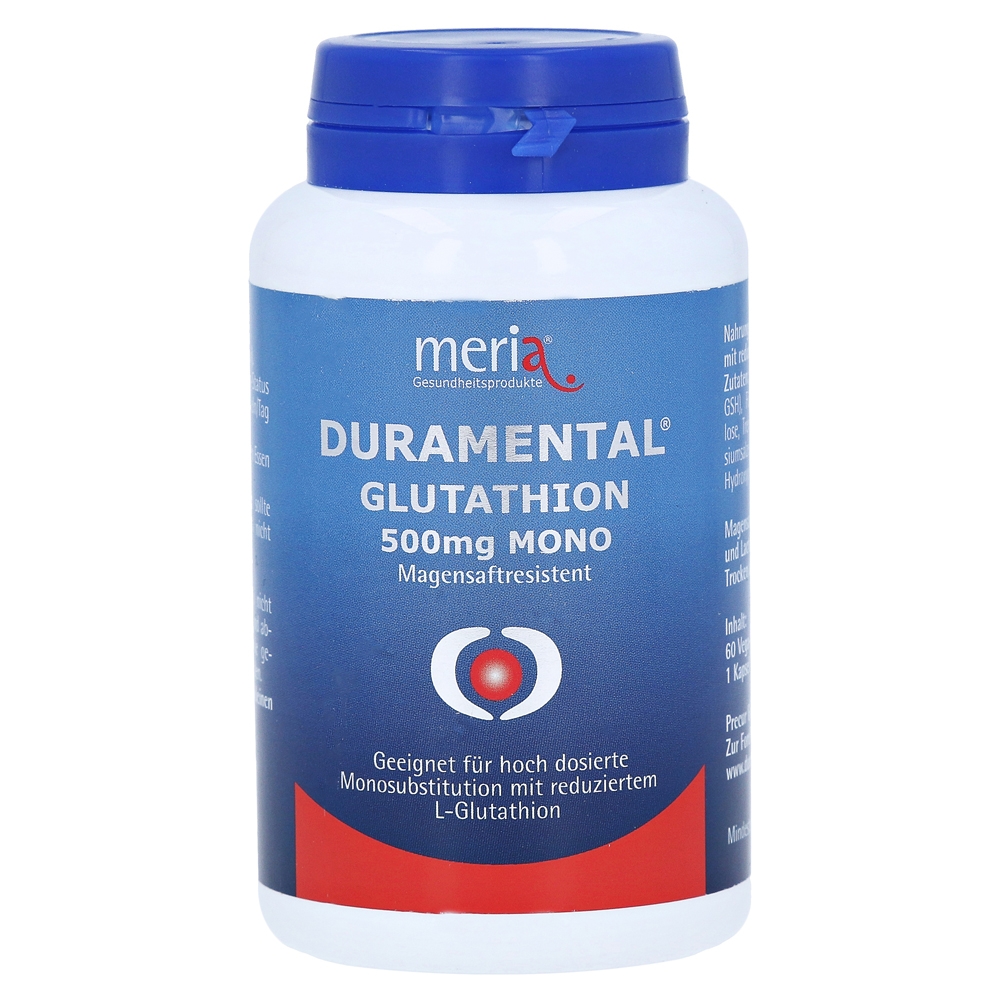 meria® DURAMENTAL® GLUTATHION 500mg MONO - Viên uống trắng da