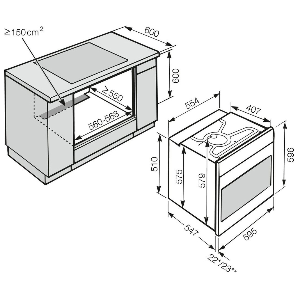 Lò nướng Miele H 2265-1 B Active