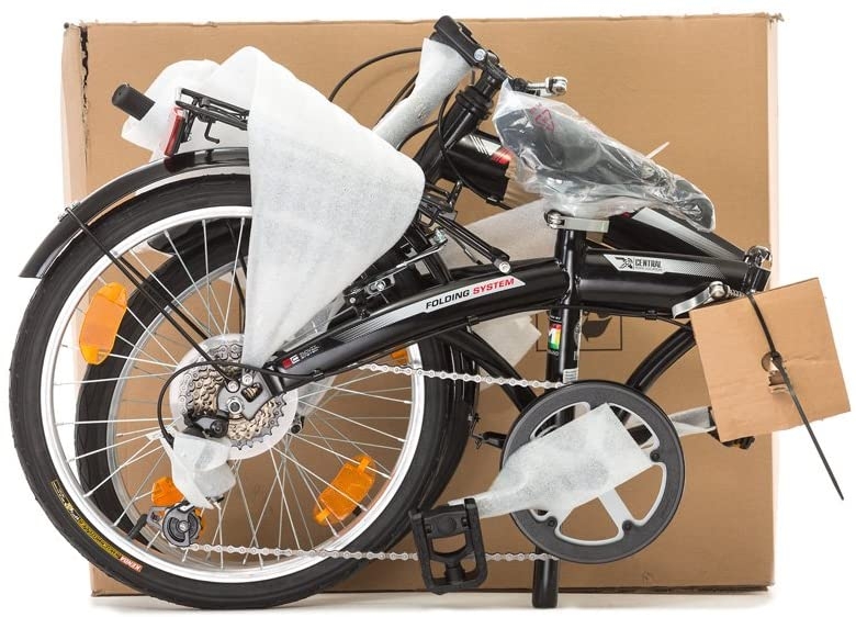 Xe đạp gấp PROBIKE Folding 20 Folding Bike 20 Inch (Black/ Whhite)