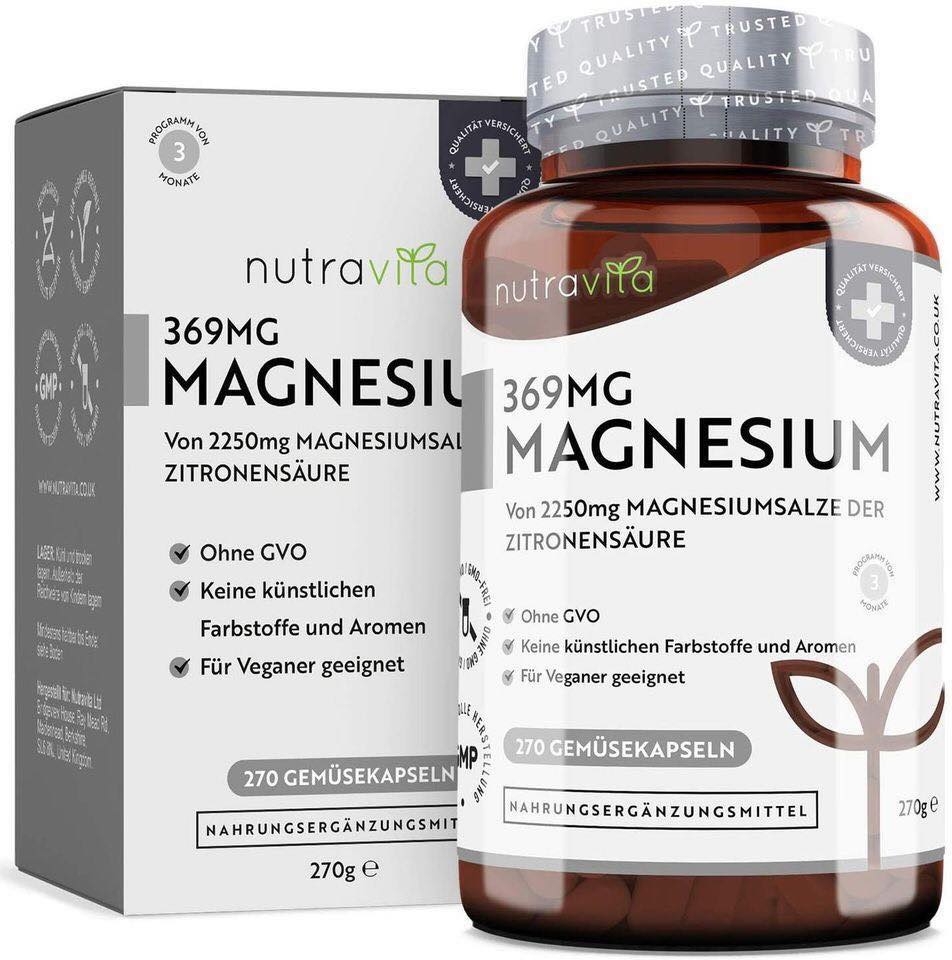 Nutravita Magnesium Citrate 2250mg