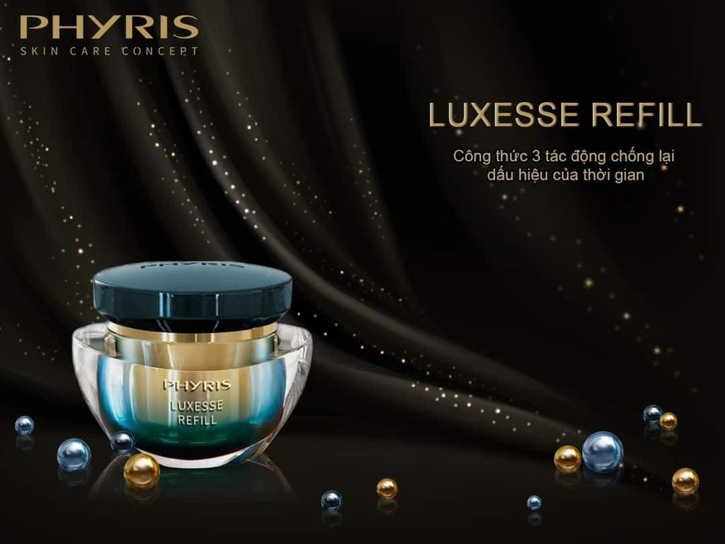 Phyris Luxesse Refill 50ml Kem dưỡng chống lão hóa - tái tạo tế bào - nâng cơ - định hình khuôn mặt