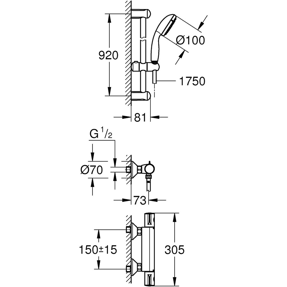 Sen cây Grohe Grohtherm 800 34566001