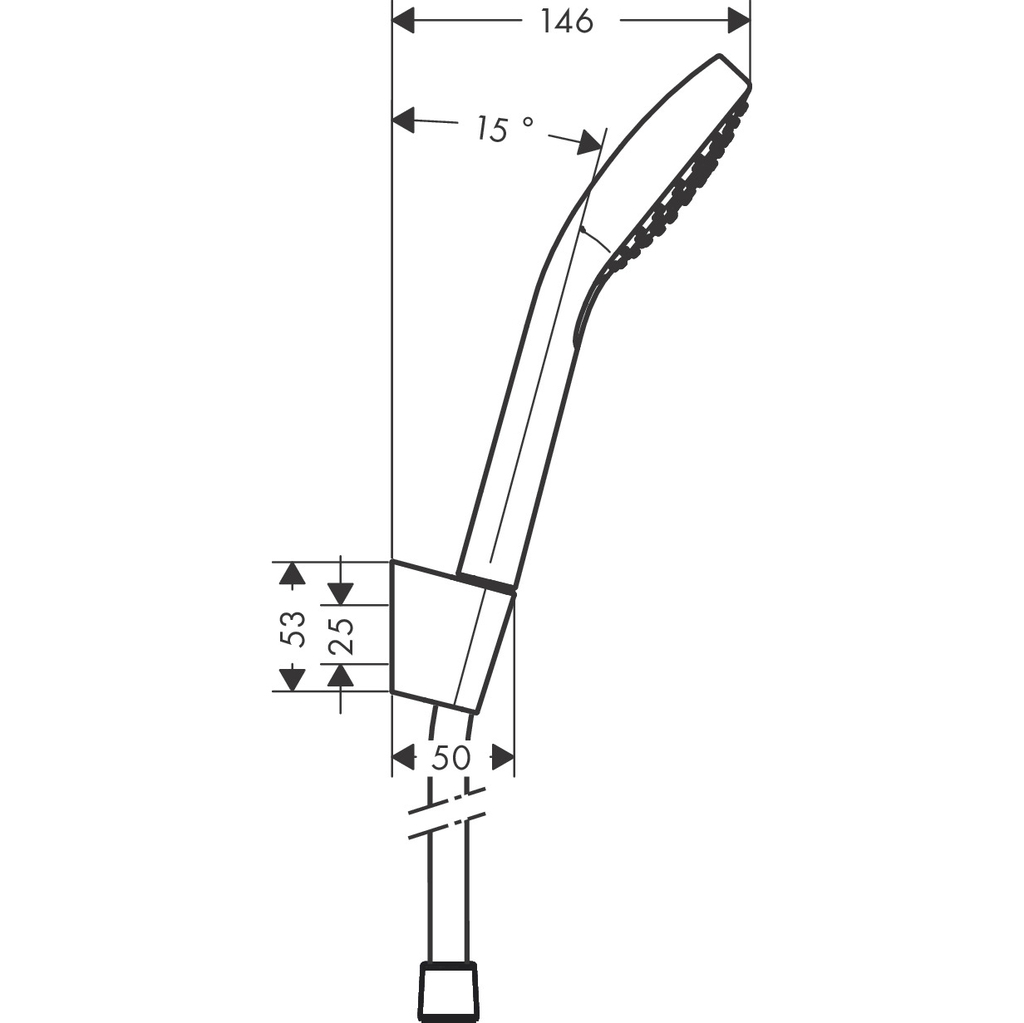 Sen tay Hansgrohe Croma Select E 110 Vario 26425400